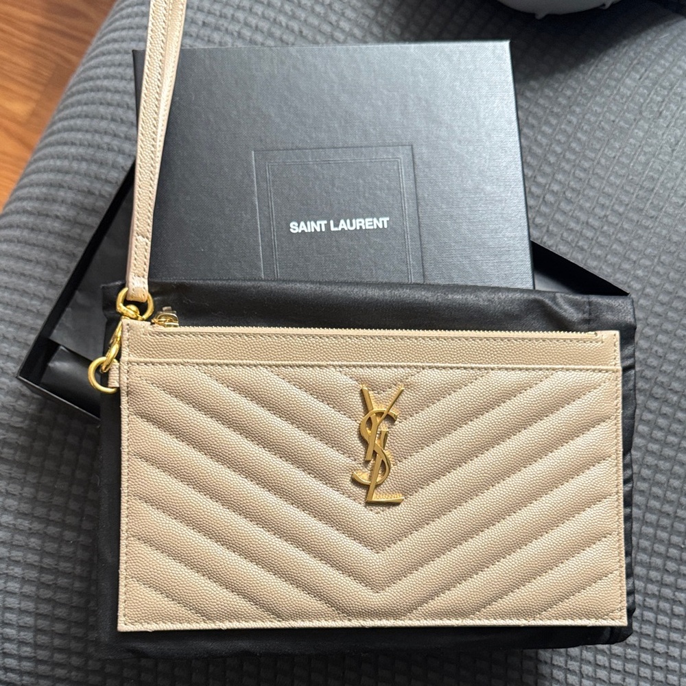 Saint Laurent Beige brand new
